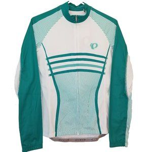 Pearl Izumi Green and White Women's Cycling Top